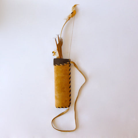bow & arrow with quiver