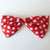 8 clown bow ties with dots