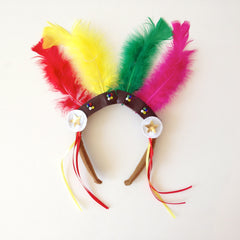 feather headdress - headband