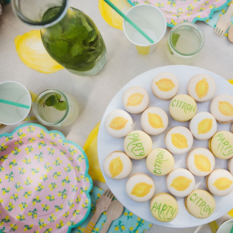 lemonade party (entire set for 8 kids)