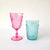 2 acrylic vintage glasses