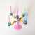 1 cake candelabra and candles