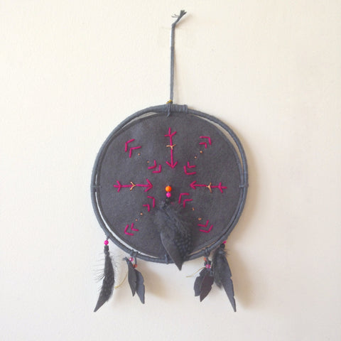 dreamcatcher dark grey