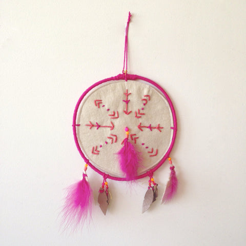 dreamcatcher pink