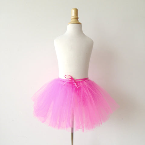 tutu tulle pink fluo - small