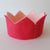 4 handmade felt crowns