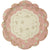 12 vintage paper plates large