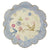 12 vintage paper plates small