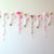 pink feather garland