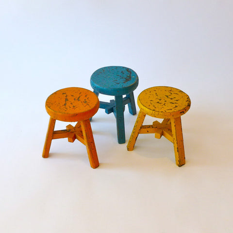 vintage circus stool