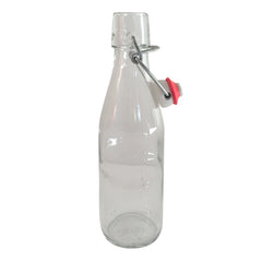 glass bottle with cap