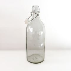 large glass bottle