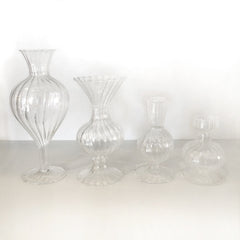 glass bud vase assortment