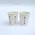 12 paper cups with arrows