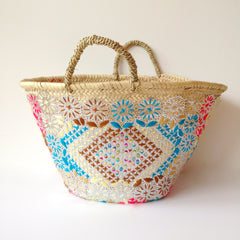 large moroccan basket