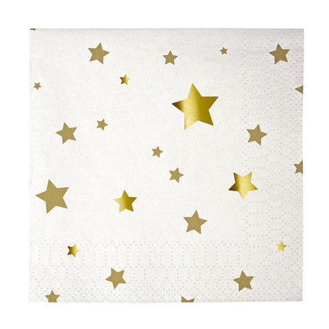 gold star napkins