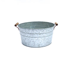 vintage metal bucket