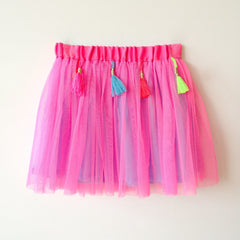 pink tule skirt