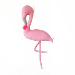 pink flamingo wall decor