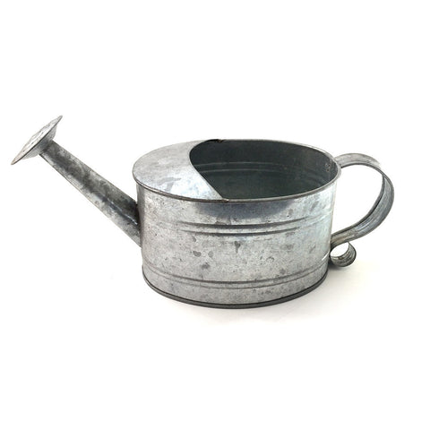 small steel pitcher