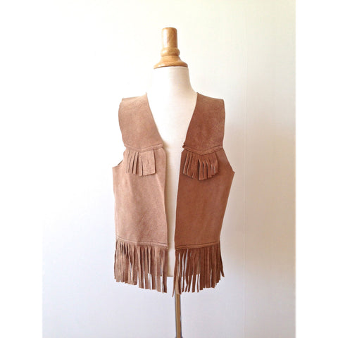 suede vest