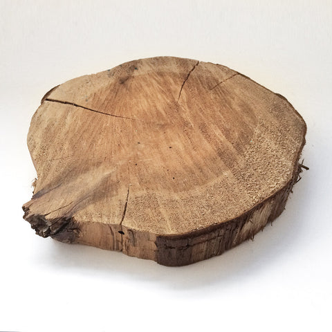 large wood platter